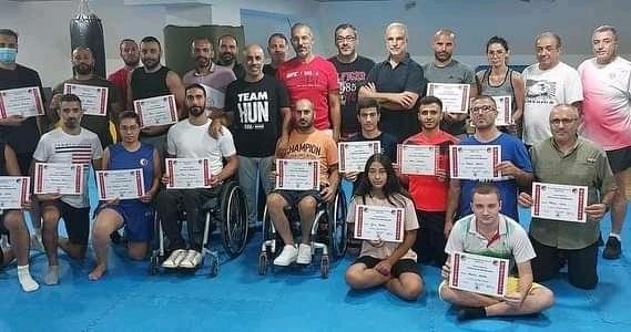 technical commitee organized sanda and free fight refresher course