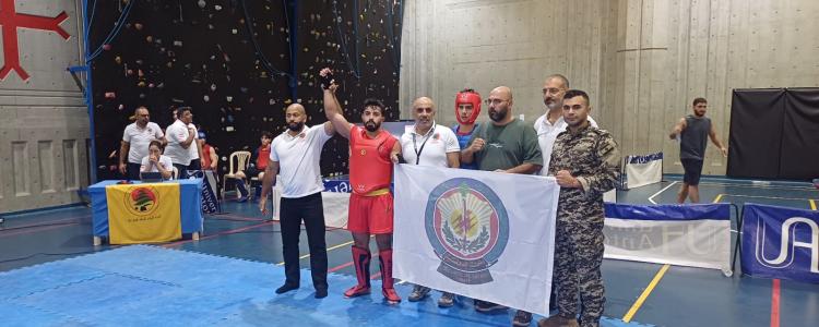 charbel chami confirm his status as Lebanese  championchampionship